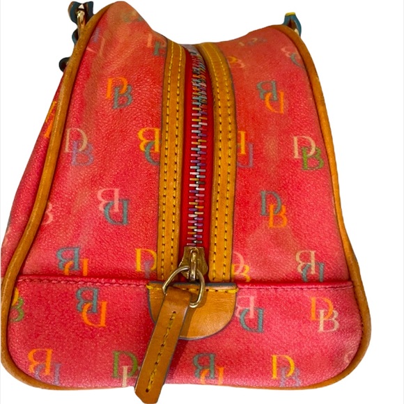 Dooney & Bourke Small Shoulder Bag, Pink&Blue - Picture 12 of 15